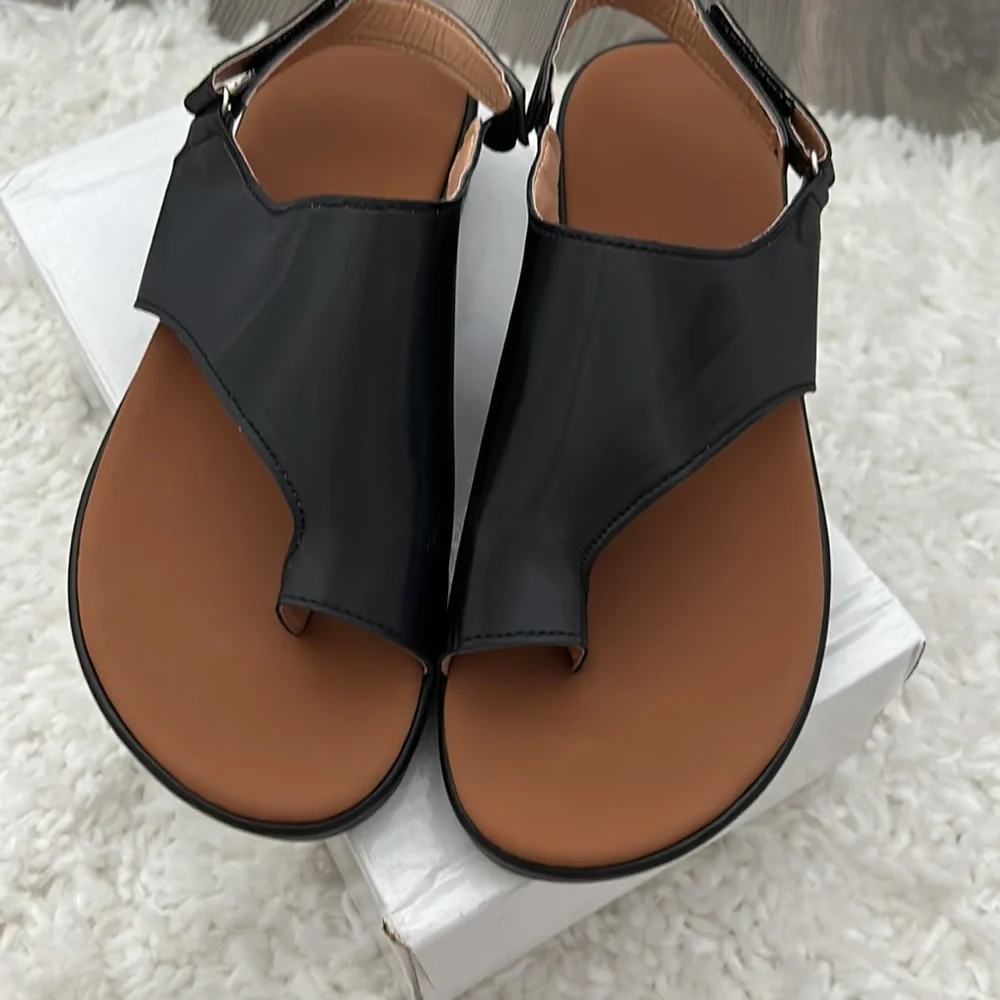 Black sandals